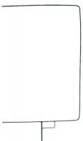Флаг Open End  Frame 18”x 24” ACE ACP-OF1824