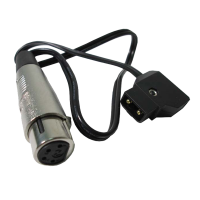Кабель переходной D-tap - DC XLR 4 pin, 45 см FXLION B01-DC
