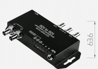 Кросc конвертор SDI в SDI-S with Genlock Yuan
