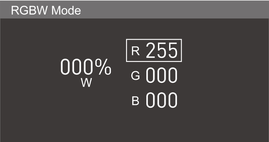 Nanlite mixpanel RGBW Mode