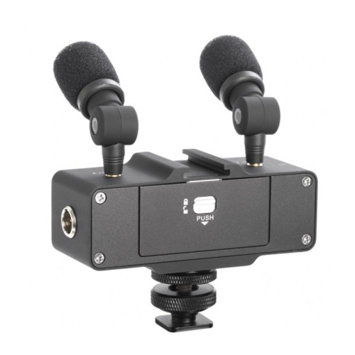 Микшер Saramonic CaMixer со стереомикрофоном двухканальный