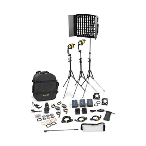 Комплект из 3 приборов DEDOLIGHT BWLED2x1-BI-B-E