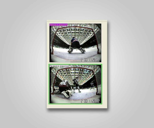 Беспроводная HD камера для монтажа внутри хоккейных ворот TELEVIEW GoalCam Videolink