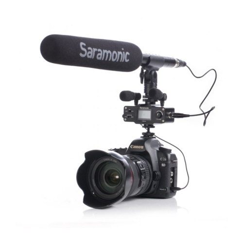 Микшер Saramonic CaMixer со стереомикрофоном двухканальный