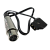 Кабель переходной D-tap - DC XLR 4 pin, 45 см FXLION B01-DC