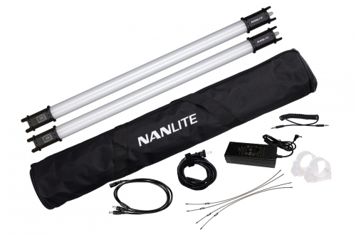 Комплект PavoTube 15C 2KIT из 2х RGBW светильников 30’’ 16Вт Nanlite (Nanguang)