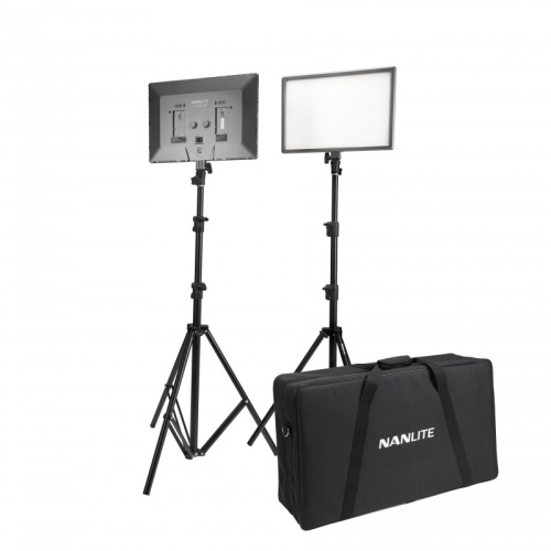 Профессиональная Светодиодная лампа LumiPad 25 2kit with Power Adapter & Battery