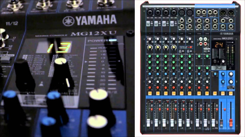 Аналоговый микшерный пульт YAMAHA MG12XU
