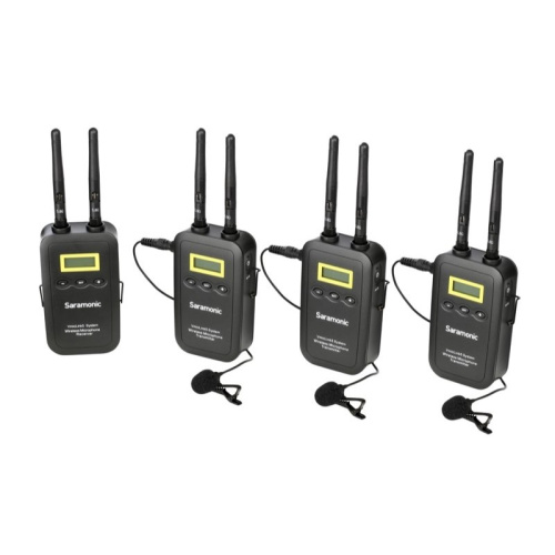 Цифровая радиосистема с 3 передатчиками и 1 приемником Saramonic VmicLink5 TX+TX+TX+RX