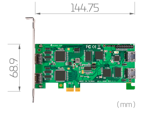 Плата оцифровки видео SC542N2 HDMI-L Yuan