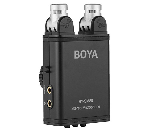 Стерео микрофон 3.5 мм Boya BY-SM80
