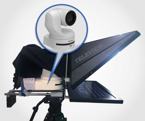 Комплект телесуфлера для PTZ камер на платформе TLW-LCD TELEVIEW TLW-LCD240WIDE PTZ LK set
