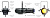 ColorSource Spot Deep Blue Light Engine w. Barrel, XLR, Black Профильный LED светильник, для фиксированных объективов. ETC