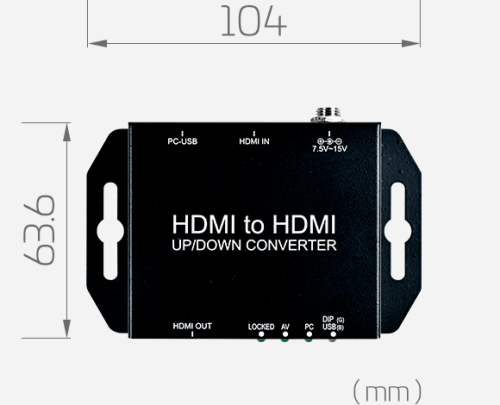 Кросc конвертор HDMI в HDMI-S Yuan
