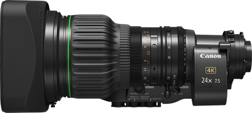 Телевизионный объектив 2/3" со встроенным экстендером 2x CANON CJ24ex7.5B IASE-S
