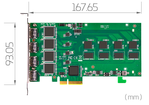 Плата оцифровки видео SC542N4 HDMI Yuan