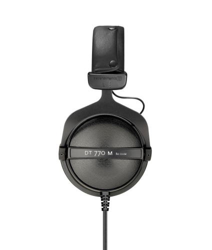 DT 770 M Beyerdynamic Профессиональные закрытые проводные наушники с высокой изоляцией внешних шумов и повышенным уровнем звукового давления