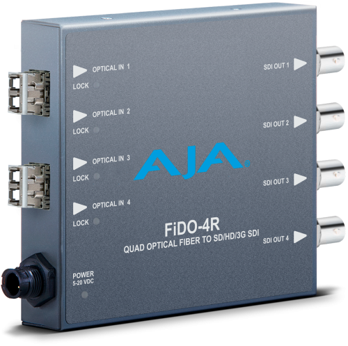 Четырёхканальный миниконвертер AJA FiDO-4R