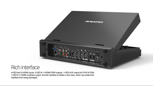 Видеомикшер AVMATRIX PVS0613 портативный 6CH SDI
