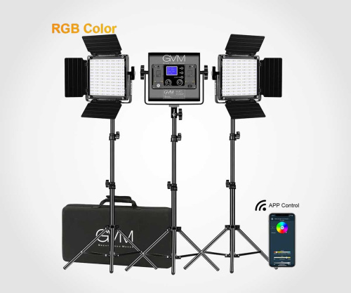 Комплект света 800D-RGB-3L-Kit GVM