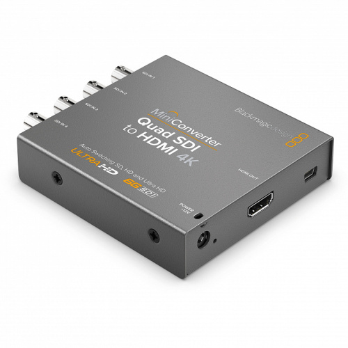Blackmagic Mini Converter Quad SDI to HDMI 4K мини конвертер