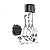 Комплект из 3 приборов DEDOLIGHT BLED2x1-BI-B-E