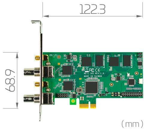 Плата оцифровки видео SC542N2 SDI-L Yuan
