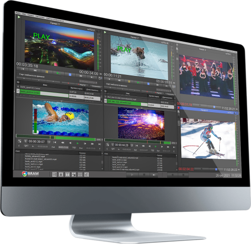 StudioX Cистема для многоканальной записи, воспроизведения и мониторинга видео/аудио сигналов