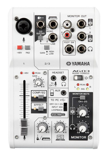Микшерный пульт YAMAHA AG03