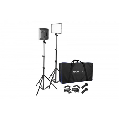 Профессиональная Светодиодная лампа LumiPad 25 2kit with Power Adapter & Battery