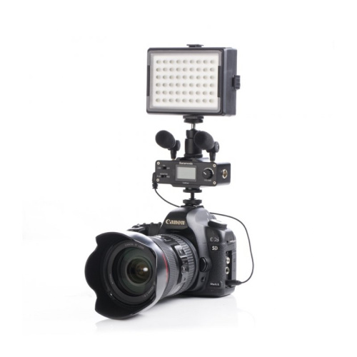 Микшер Saramonic CaMixer со стереомикрофоном двухканальный