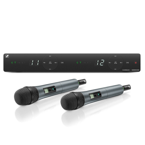 XSW 1-825 DUAL-A Сдвоенный беспроводной комплект с ручными микрофонами Sennheiser