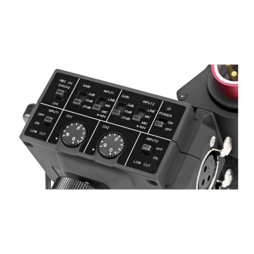 Микшер Saramonic Mix Adapter накамерный двухканальный (2 входа XLR)