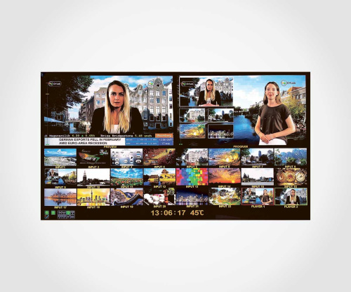 Видеомикшер 22 входа — 20 HD/SD SDI и 2 HDMI входа TELEVIEW DSC1022